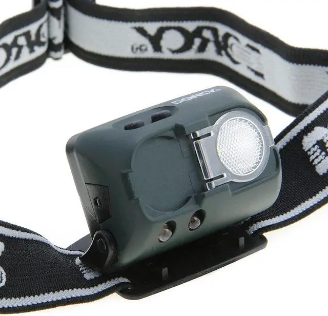 Alt view image 5 of 5 - Dorcy 20 Lumens LED  Water/Impact Resistant Adjustable Headlamp w/Strobe 41-2103