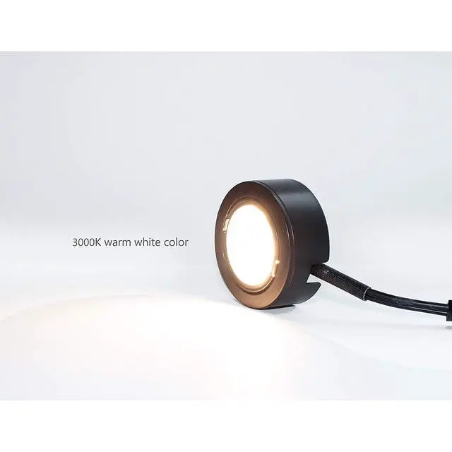Alt view image 5 of 7 - Utilitech LED 2.66-in, 3 LED Plug in Puck Lights, 3000K, 42.8 Lumen Per Watt