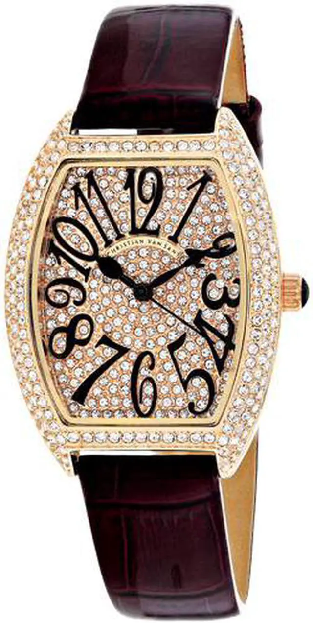 Alt view image 4 of 4 - Christian Van Sant Women's Elegant Watch Quartz Mineral Crystal CV4822