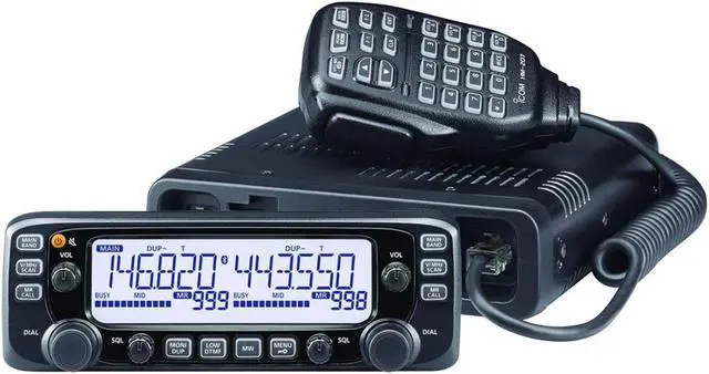 Alt view image 3 of 8 - Icom IC-2730A Dual-band Mobile Radio VHF/UHF, 2M/70cm, 50W