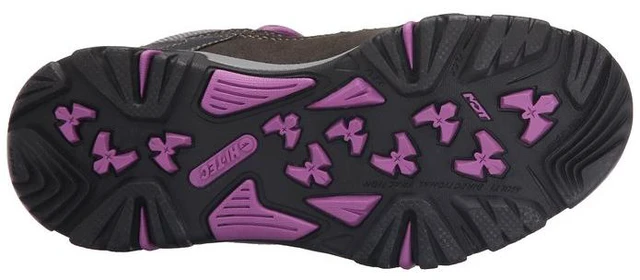 Alt view image 7 of 7 - Hi-Tec 31479 Kids Logan MDT Eva Suede Leather/Mesh Waterproof Ch Hiking Boots 5