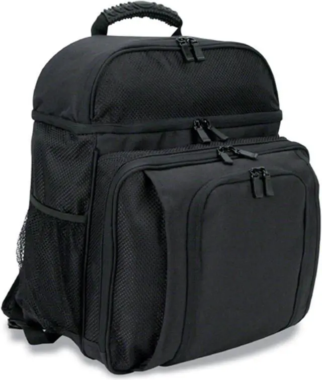 Main image of Alta Lightweight Travel Pack, 15" Laptop, Water Resistant Backpack - Black/Black