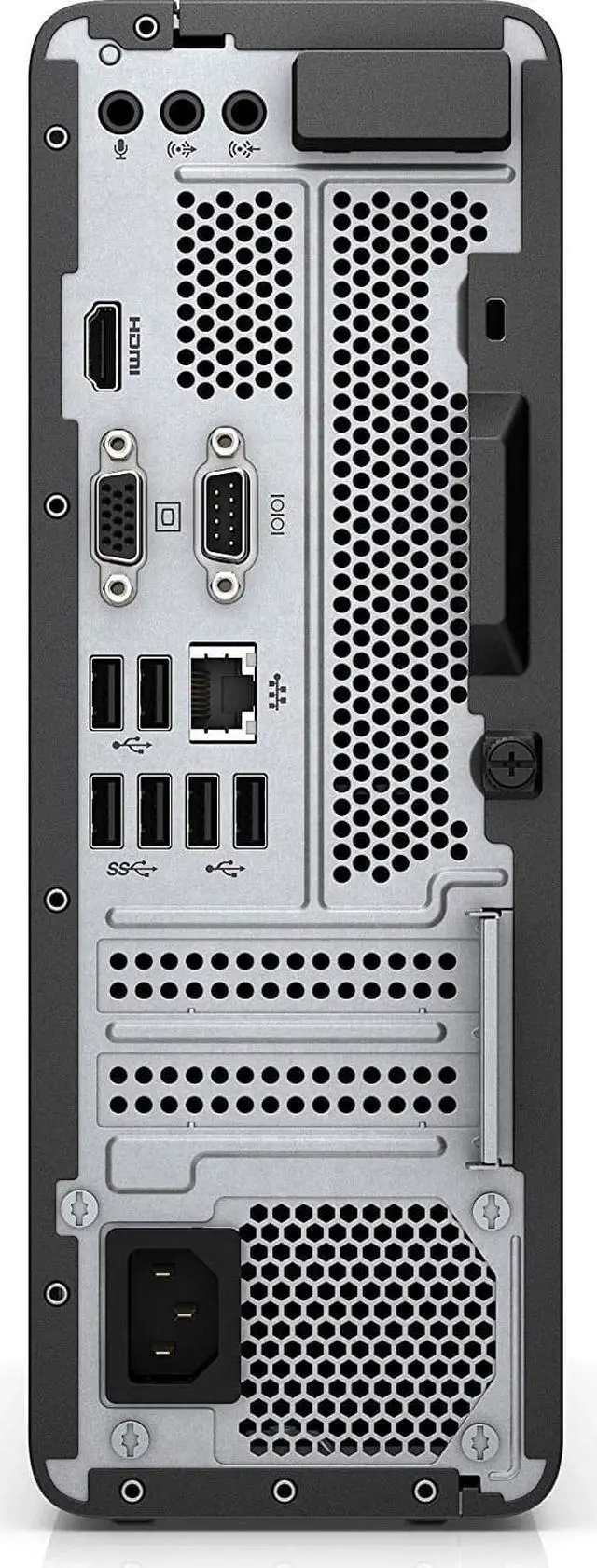 Alt view image 4 of 6 - HP Slimline Mini-Tower 290-p0000 290-p0046 Desktop Computer Intel Core i3-8100 Quad-core 3.60 GHz  8GB RAM DDR4 SDRAM 1TB HDD Windows 10 Home