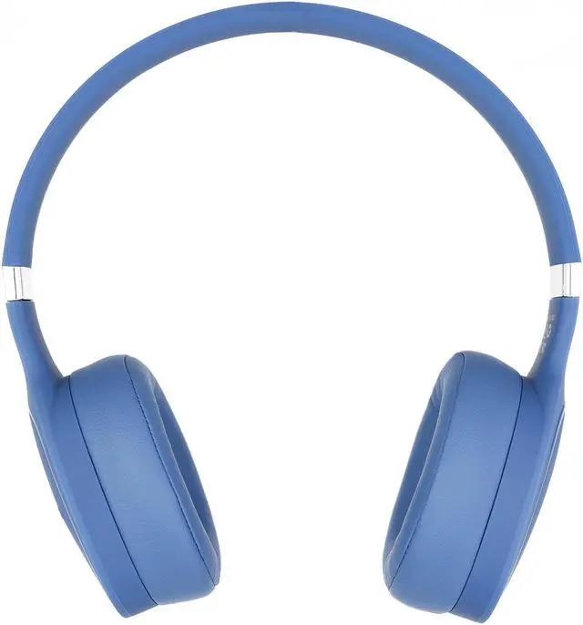 Alt view image 2 of 7 - Bluetooth Deep Bass Over-Ear Hi-Fi Wireless Headphones w/ Built-In Mic, Blue