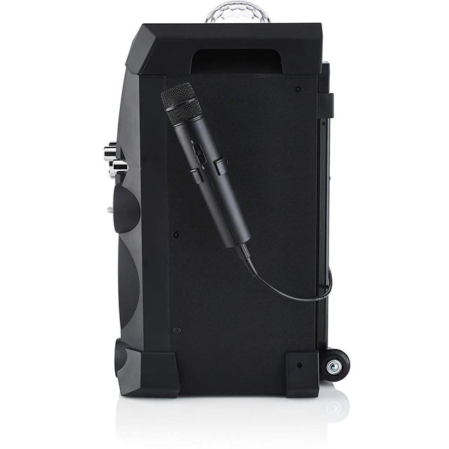 Alt view image 7 of 7 - Singing Machine Carnival 8 GB Bluetooth MP3 Karaoke System - Black