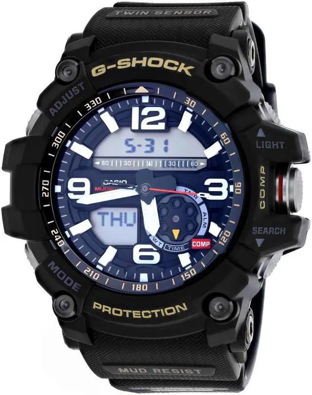 Main image of Casio Men's Mudmaster Watch Quartz Mineral Crystal GG-1000-1A