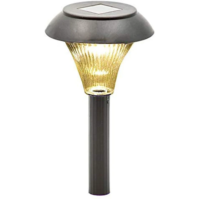 Alt view image 3 of 7 - 4 Pack Solar Garden Outdoor LED Stake Lighting Solar Pathway, Walkway, & Patio