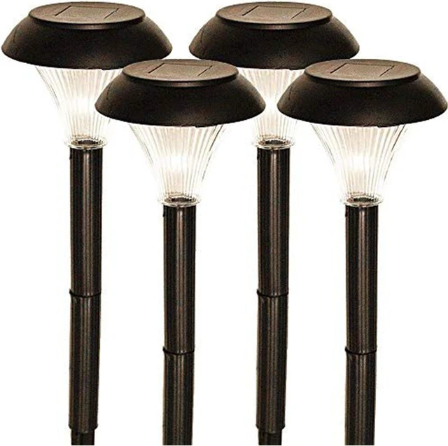 Main image of 4 Pack Solar Garden Outdoor LED Stake Lighting Solar Pathway, Walkway, & Patio