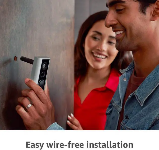Alt view image 6 of 13 - Ring Peephole Cam - Smart video doorbell, HD video, 2-way talk, easy installation