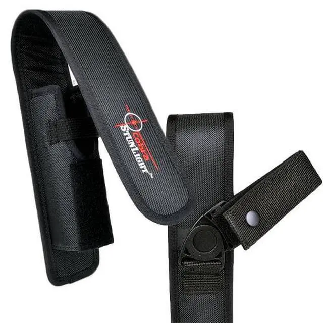 Alt view image 3 of 3 - Cobra Stunlight Mace Flashlight Adjustable Belt Holster Case - Black