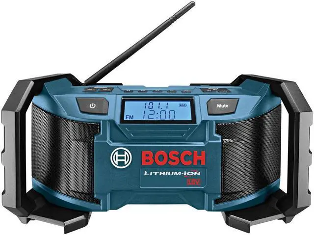 Alt view image 6 of 10 - Bosch PB180 18V Lithium-Ion AM/FM Radio with MP3 Compatibility