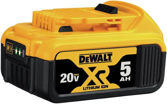 Alt view image 10 of 16 - DeWALT DCB205 20V MAX XR 5.0Ah Lithium Ion Battery-Pack