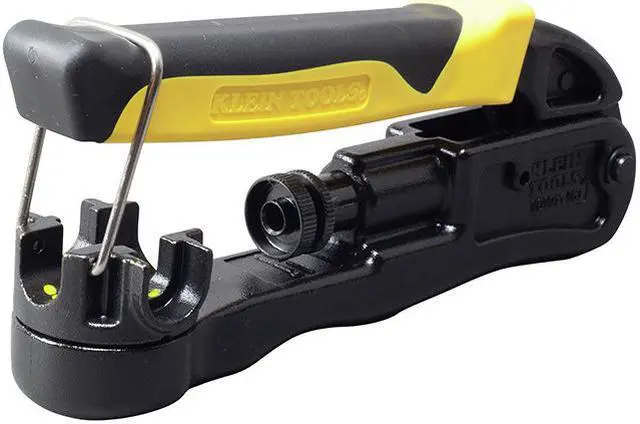 Alt view image 6 of 17 - Klein Tools VDV211-063 Multi-Connector Compression Crimper-Lateral