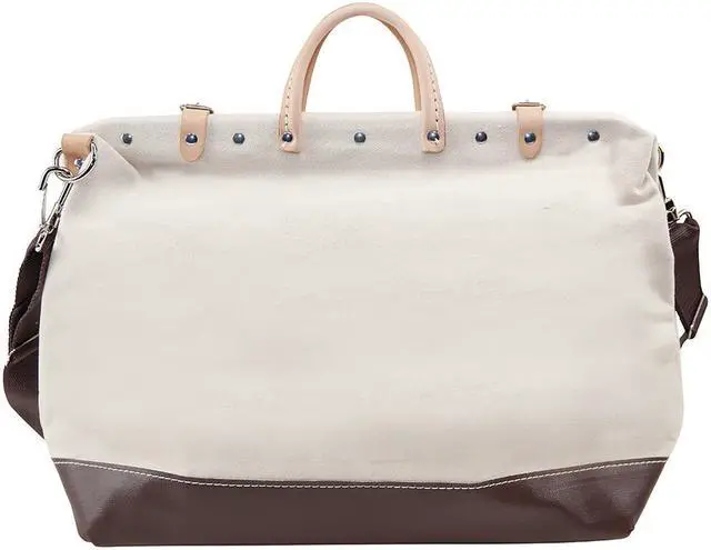Alt view image 4 of 14 - KLEIN TOOLS 5102-18SP Tool Bag, Brown, Canvas, 13 Pockets
