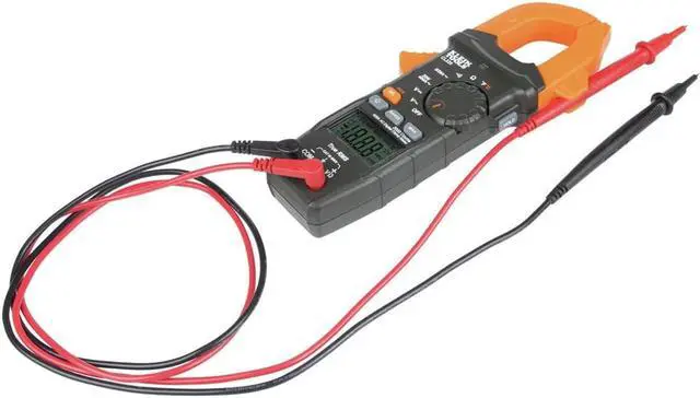 Alt view image 5 of 13 - Klein Tools CL220 400 Amp Auto-Ranging Digital Clamp Meter with Temperature/Non-Contact Voltage Detector