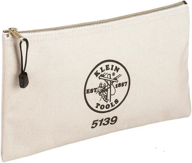Alt view image 4 of 13 - Klein Tools Canvas Zipper Bag.