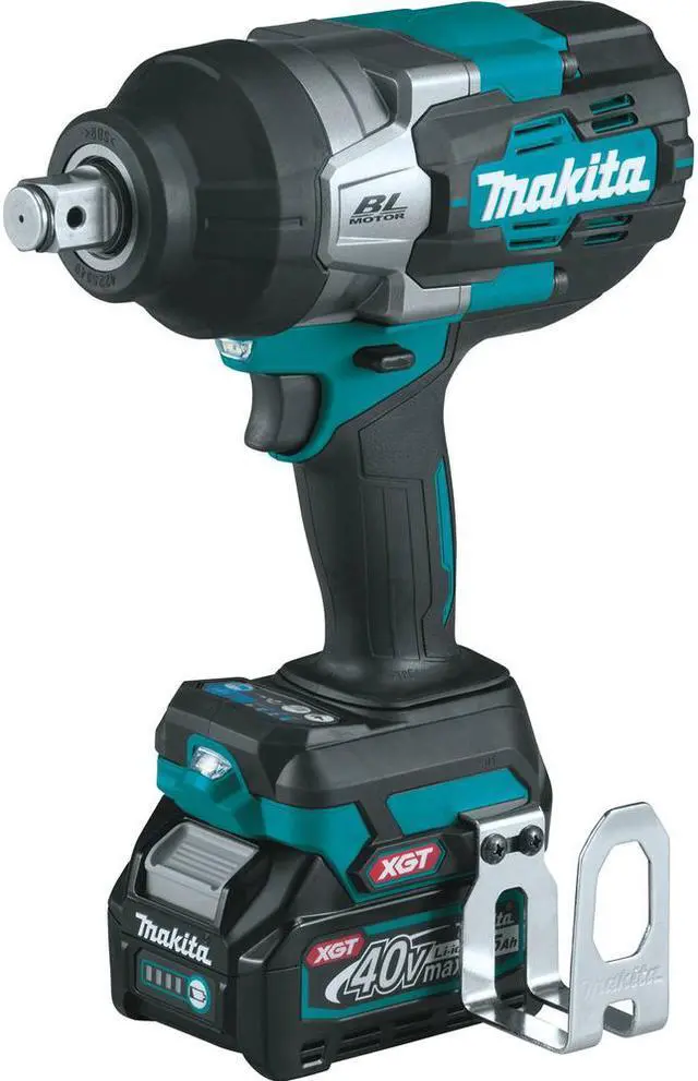 Alt view image 3 of 14 - Makita GWT01D 40V max XGT Brushless Lithium-Ion 3/4 in. Cordless 4-Speed High-Torque Impact Wrench with Friction Ring Anvil Kit (2.5 Ah)