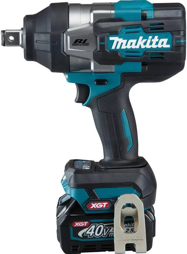 Alt view image 4 of 14 - Makita GWT01D 40V max XGT Brushless Lithium-Ion 3/4 in. Cordless 4-Speed High-Torque Impact Wrench with Friction Ring Anvil Kit (2.5 Ah)