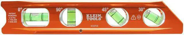 Alt view image 9 of 13 - Klein 935RB Electrician's Level
