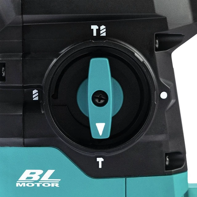 Alt view image 3 of 5 - Makita GRH09M1 40V Max XGT Brushless Lithium-Ion 1-3/16 in. Cordless AVT AWS Rotary Hammer Kit (4 Ah)