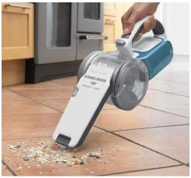 Alt view image 4 of 4 - Black & Decker PHV1810 Pivot Vac Cordless Pivoting Hand Vac