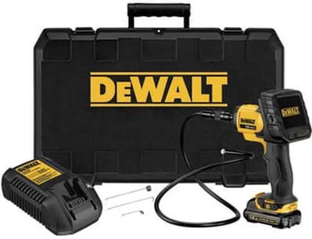 Alt view image 7 of 10 - Dewalt DCT411S1 12V MAX Cordless Lithium-Ion 9mm Inspection Camera with Wireless Screen Kit