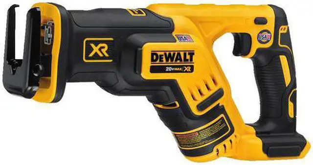 Alt view image 2 of 9 - Scie alternative compacte 20V MAX* à moteur sans balai (Outil seul) - Dewalt DCS367B