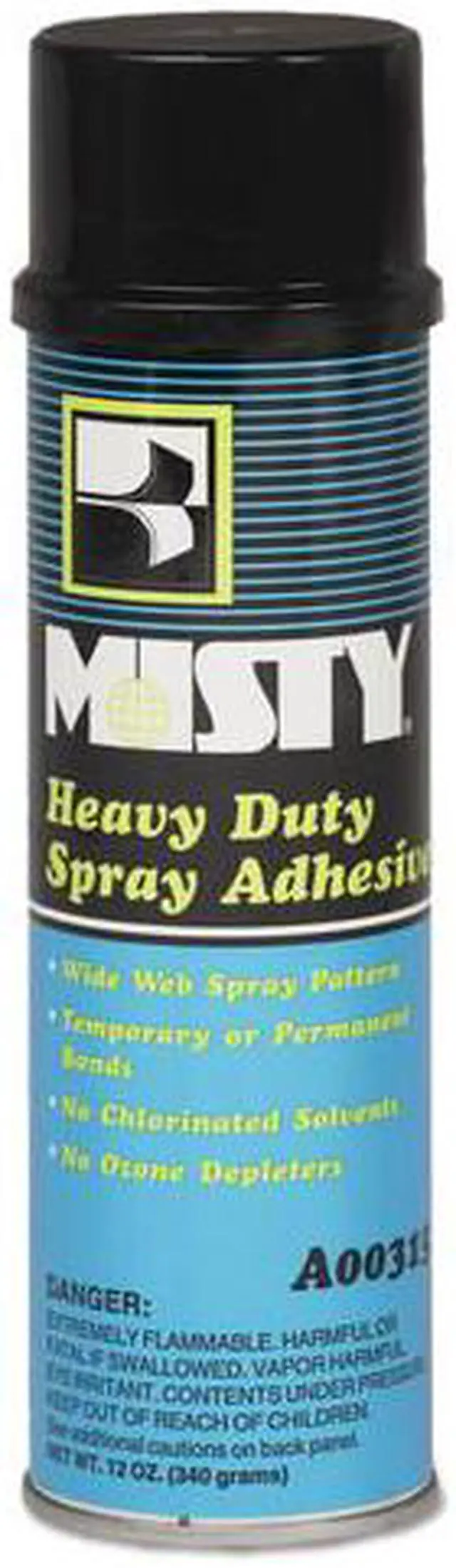 Alt view image 5 of 5 - Heavy-Duty Adhesive Spray 12 oz. Aerosol 12/Carton