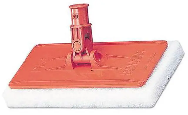 Alt view image 3 of 9 - 3M 08542 Doodlebug Threaded Pad Holder Kit, For 4 5/8 x 10 Pads, Orange, 4/Carton, 1 Carton