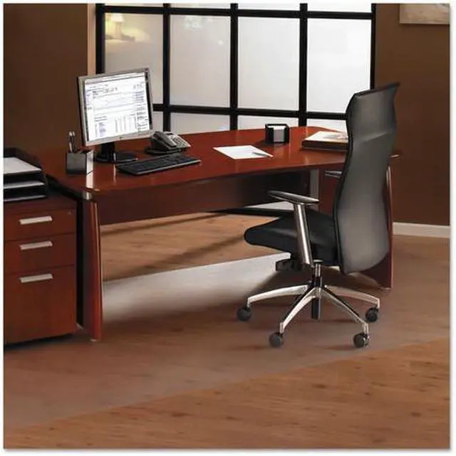 Alt view image 5 of 8 - Floortex 1215015019ER 60" X 60" Cleartex xxl Ultimat for Hard Floors & Low/Medium Pile Carpets - 1.9mm - Clear - Square