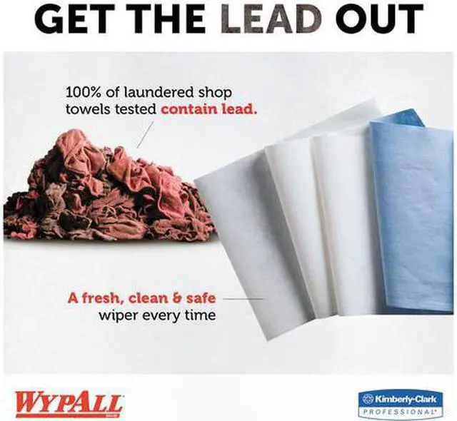 Alt view image 4 of 18 - Kimberly-Clark Professional Wypall X70 Wipers Pop-Up Box 100Shts/BX WE 41455BX