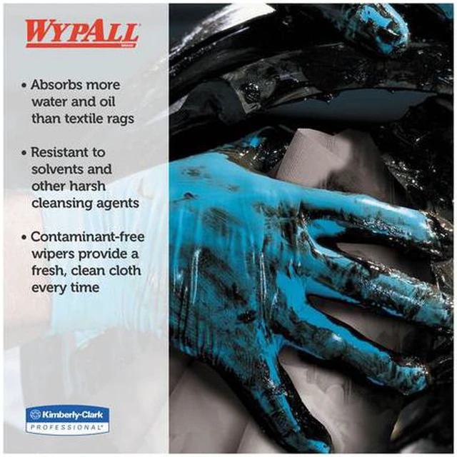 C-Wypall X80 Rag Rplmt Hydro Wpr Jumbo Rl 475Sh - Newegg.com