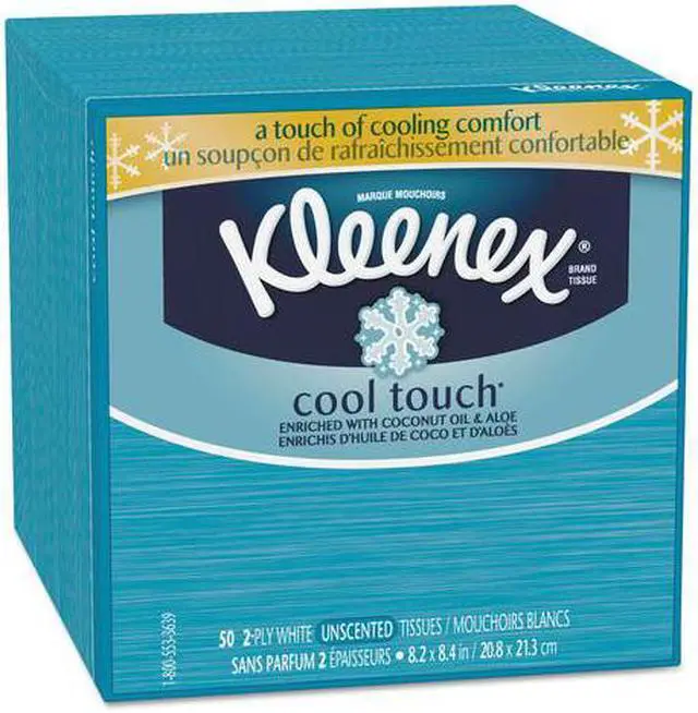 Alt view image 4 of 12 - Kleenex Cool Touch Facial Tissue