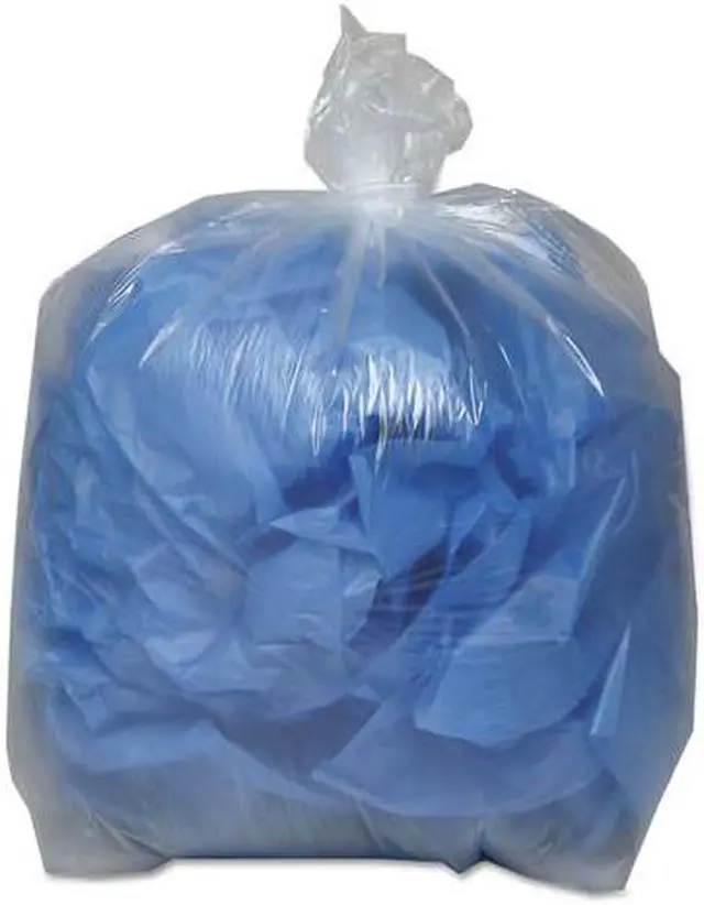 Alt view image 2 of 8 - Boardwalk Super Extra-Heavy Grade Can Liners 43 x 47 1.4 Mil 56 gal Clear 100