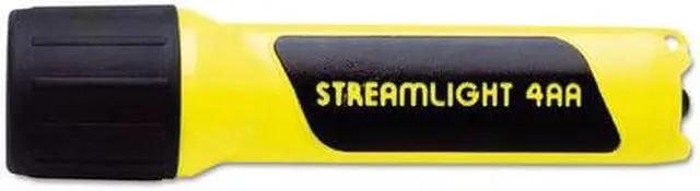 Alt view image 3 of 11 - Streamlight 4AA Propolymer LED Flashlight, White LEDs with Batteries,Yellow,Box