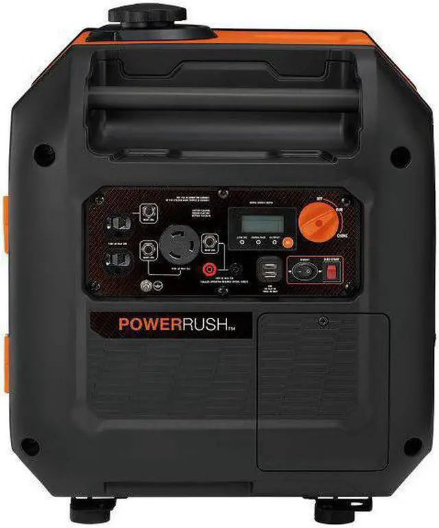 Alt view image 2 of 8 - Generac 7127 iQ3500 3500 Watt Portable Inverter Generator (50 State/CSA)