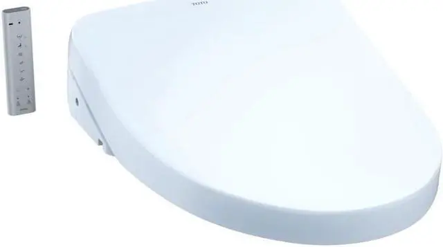 Alt view image 2 of 8 - Toto SW3056No.01 Washlet S550e Elongated Bidet Toilet Seat with E-water Plus & Auto Open & Close Contemporary Lid, Cotton White