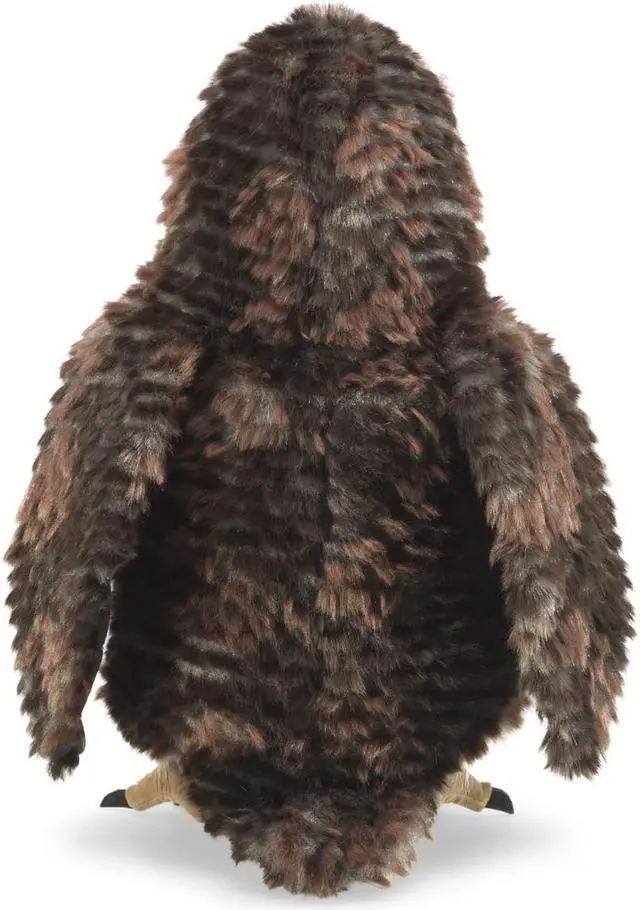 Alt view image 2 of 4 - Folkmanis Hooting Owl Hand Puppet, 16"