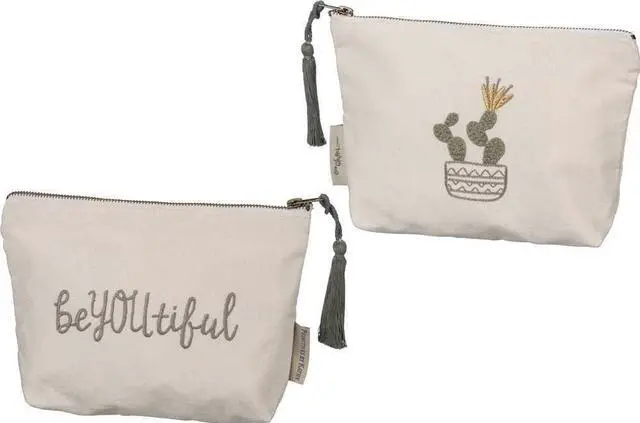 Main image of Primitives By Kathy Be You Tiful Zipper Cosmetic Pouch