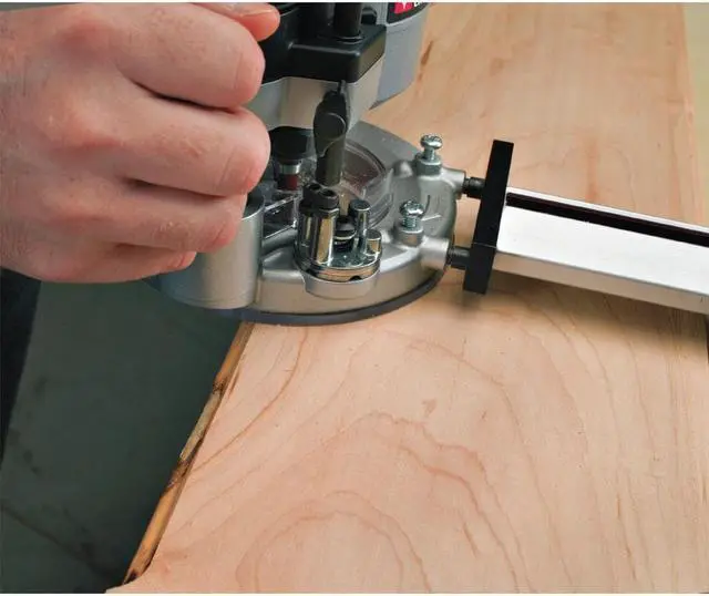 Alt view image 5 of 10 - Porter-Cable 895PK 2 1/4 Peak HP Multi-Base Router Kit with Router Table Height Adjuster