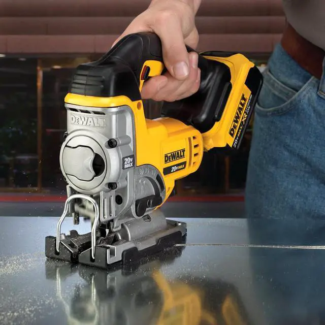 Alt view image 8 of 12 - Dewalt DCS331B 20V MAX Variable Speed Lithium-Ion Cordless Jig Saw (Tool Only)