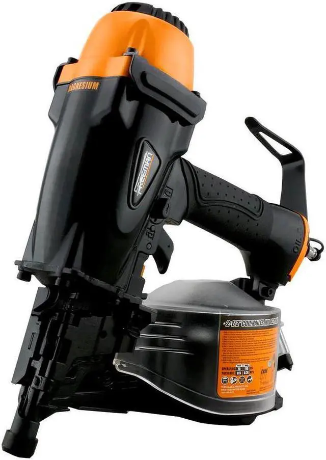 Alt view image 9 of 18 - Freeman PCN65 15 Degree 2-1/2 in. Coil Siding Nailer