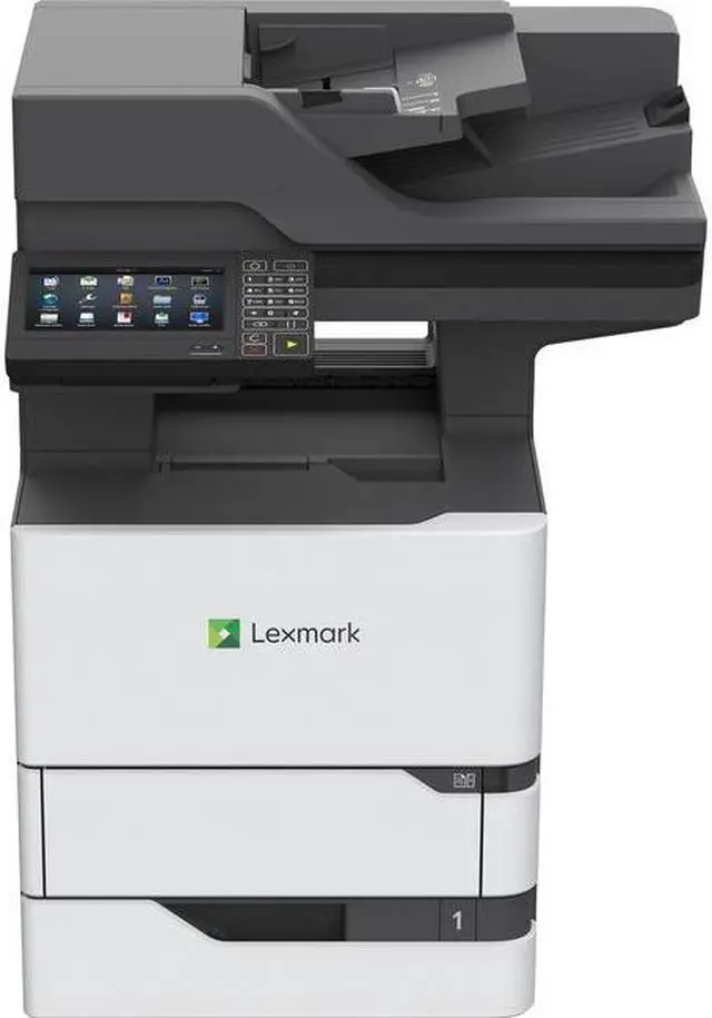 Alt view image 2 of 11 - Lexmark MX722adhe Multifunction Monochrome Duplex Laser Printer