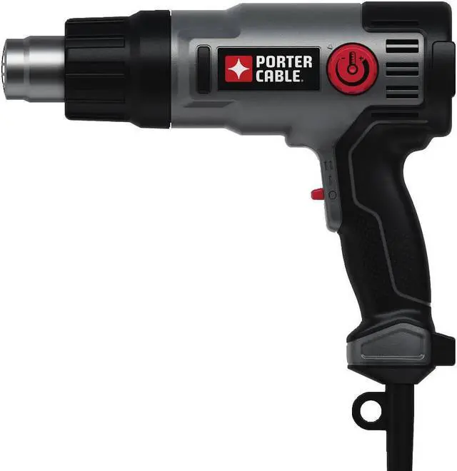 Alt view image 8 of 14 - Porter Cable 1500W 6 Ft. Heat Gun PC1500HG