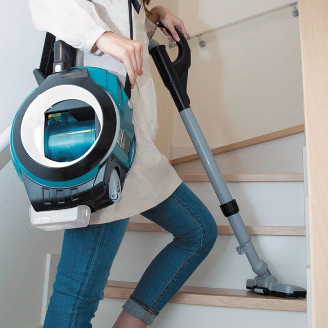 Alt view image 4 of 4 - Makita Canister Vacuum,Cordless,18V,1/16 gal. DCL501Z
