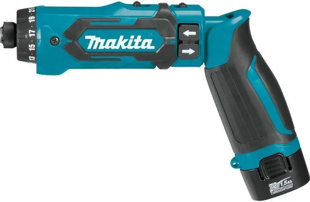 Alt view image 4 of 15 - Makita Li-Ion 1/4" Cordless Drill/Driver Kit, Battery Included DF012DSE