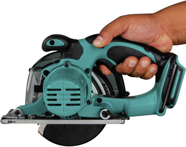Alt view image 6 of 7 - Makita XSC03Z 18V LXT Lithium-Ion Cordless 5-3/8 in. Metal Cutting Saw with Electric Brake and Chip Collector (Tool Only)