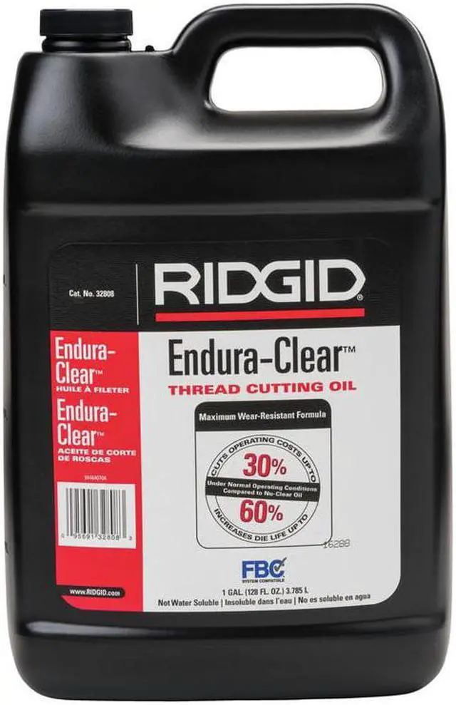 Alt view image 4 of 12 - RIDGID 32808 Cutting Oil,1 gal,Can