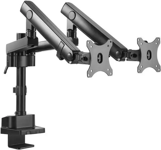 Alt view image 2 of 9 - V7 DMPRO2DTA-3N Desk Mount for Monitor - 32" Screen Support - Matte Black