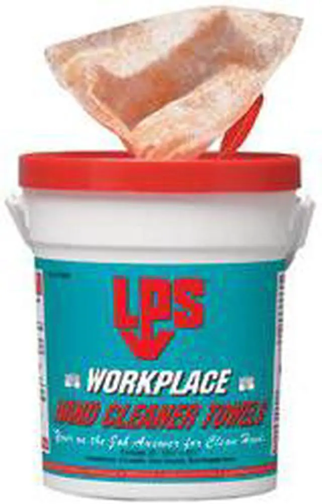 Main image of LPS 09200 Hand Cleaning Towels, Bucket, Orange